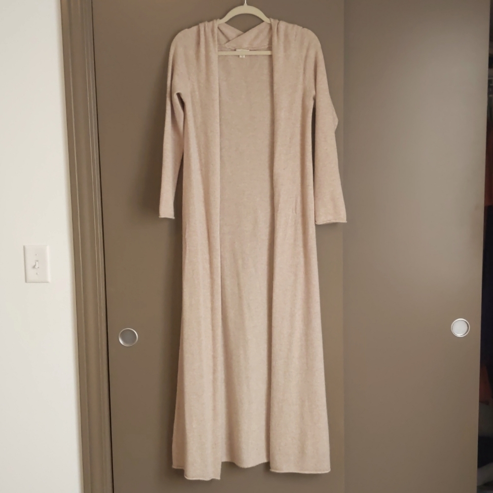 Garnet Hill 💯 Cashmere Duster